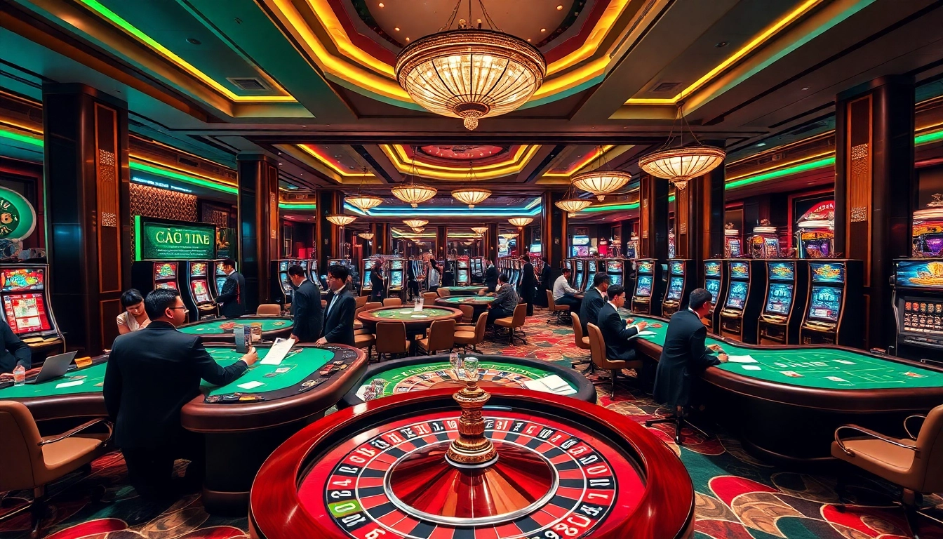 Experience the thrill of lô đề uy tín in a vibrant casino atmosphere.