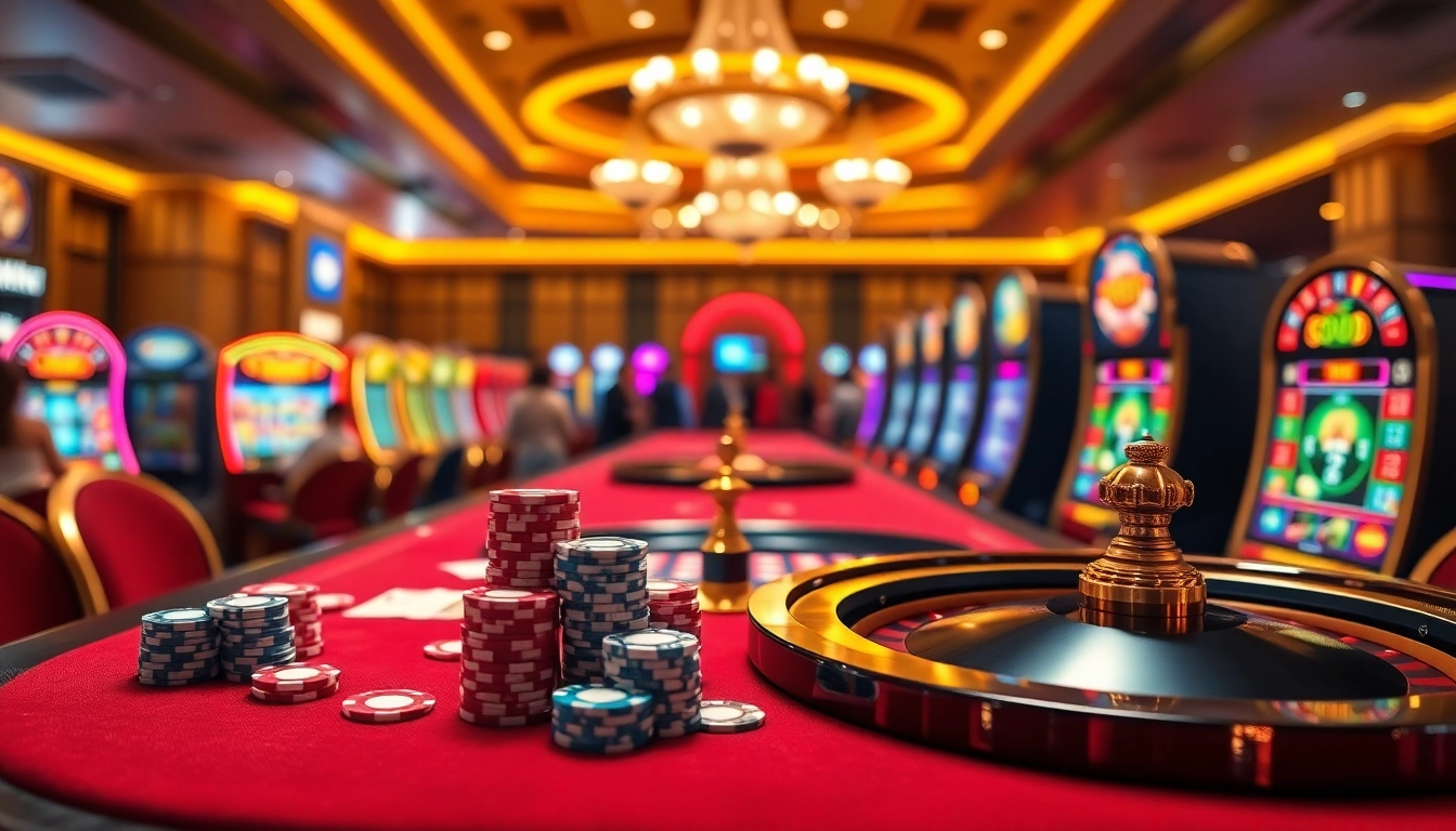 Go8 players celebrating a winning moment at a luxurious casino table.