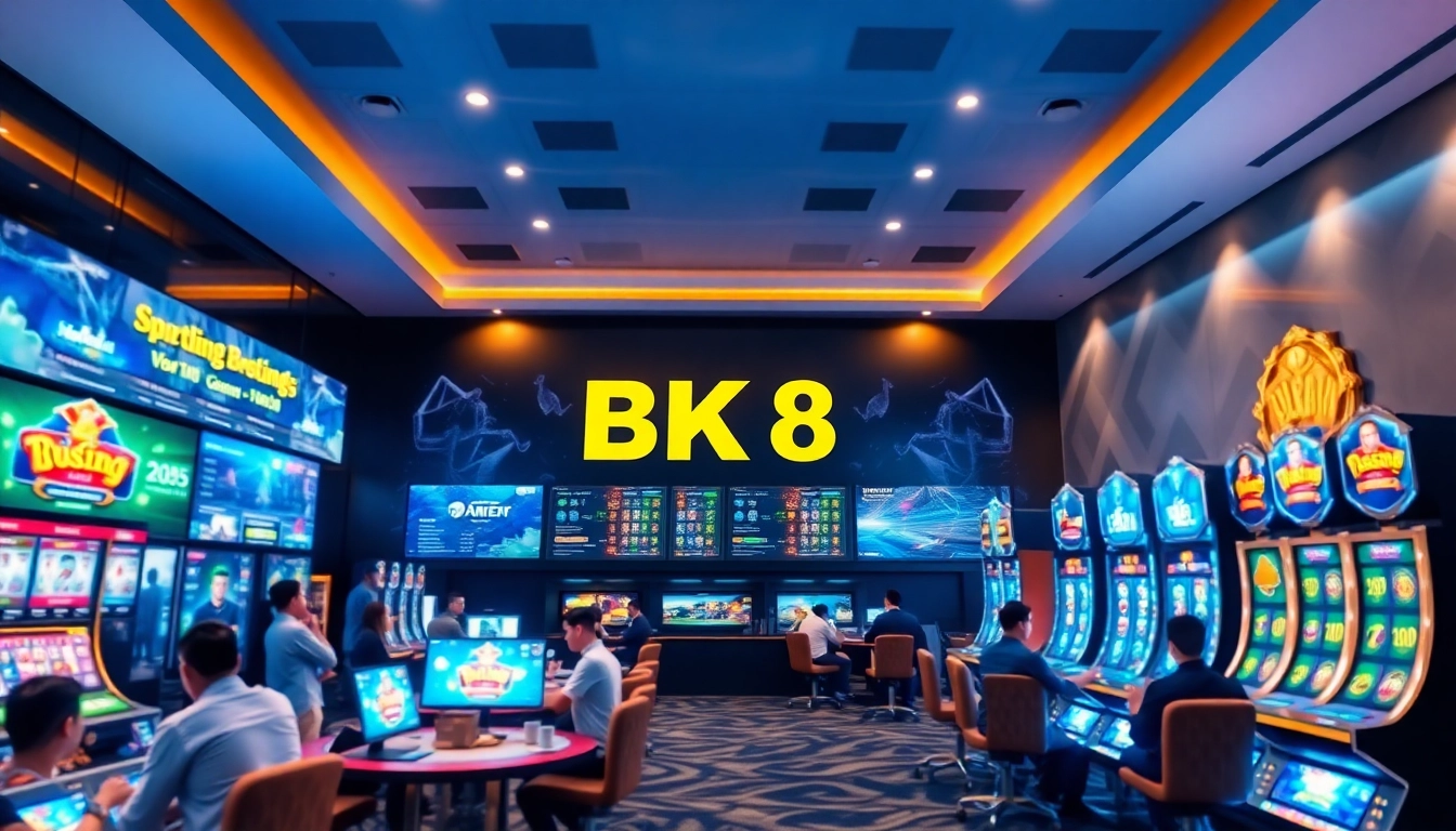 Engaging atmosphere of bk860s.com showcasing vibrant online gaming experiences in 2025.