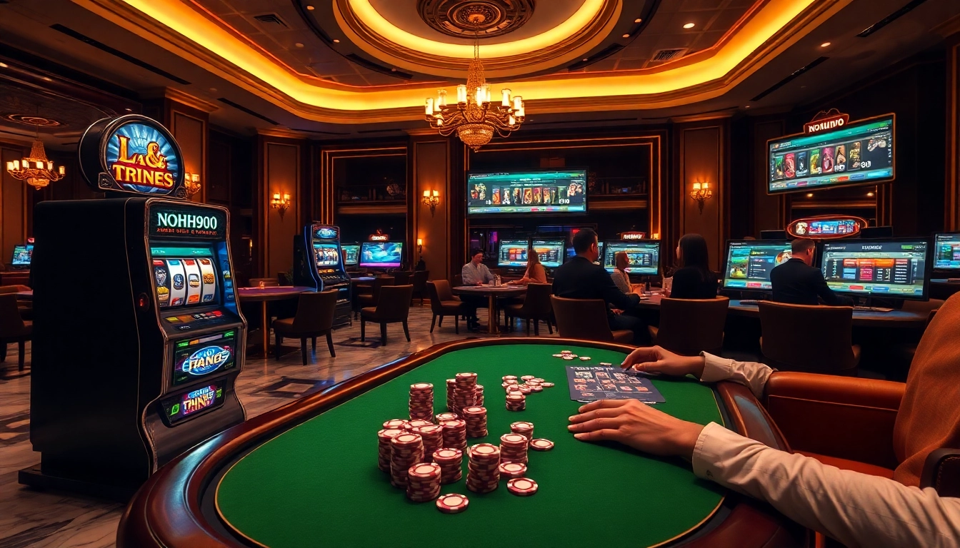 Experience the excitement of nohu90 with vibrant slots and engaging card games.