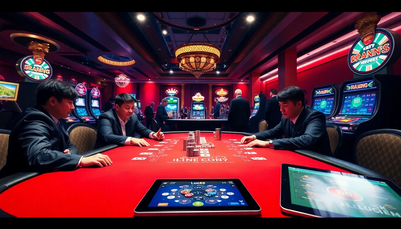 Experience the excitement of poker at https://luck8.media/ with vibrant casino tables and professional players.