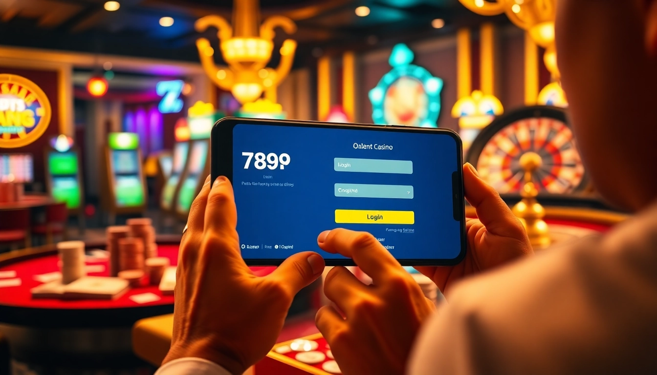 Experience the thrilling 789P đăng nhập as you engage with exciting casino games online.