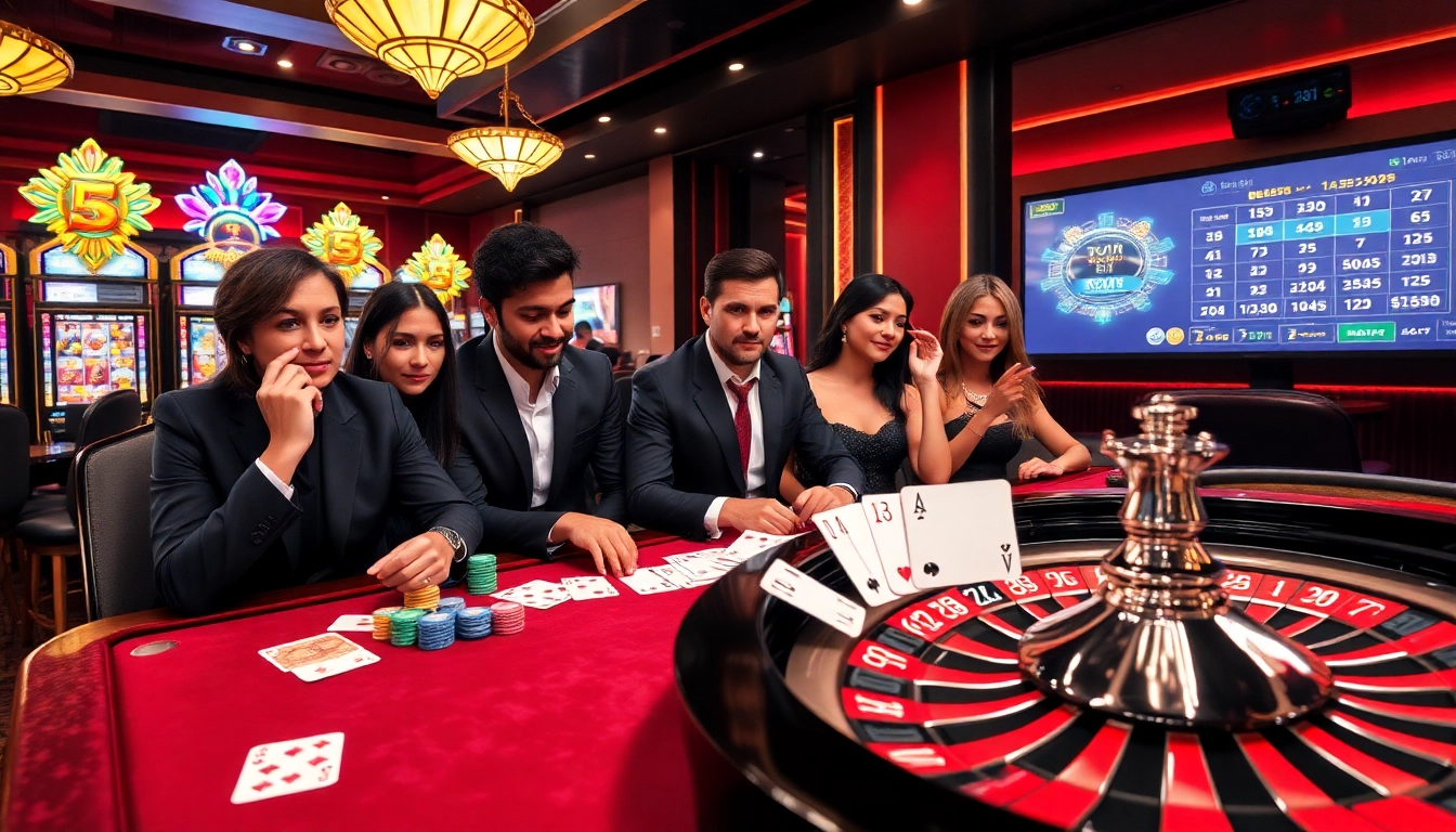 Experience thrilling gameplay at https://luck8s.live/ with a vibrant casino atmosphere and engaging poker action.